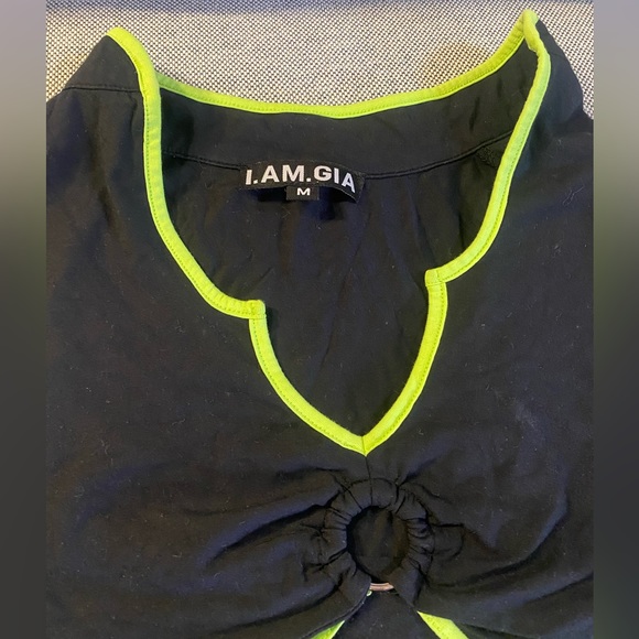 I.AM.GIA Rave Set • Matching Set of Neon Pipped Party Outfit - Picture 7 of 10